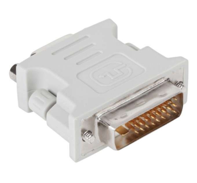 PowerPlant Перехідник DVI-D M to VGA F, white PowerPlant (CA910298)