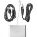 PowerPlant Перехідник Lightning (M) to HDMI, VGA, 3.5mм (F) PowerPlant (CA911929)