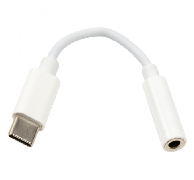 PowerPlant Перехідник USB Type-C (M) to AUX 3.5mм (F), 0.2m PowerPlant (CA913213)