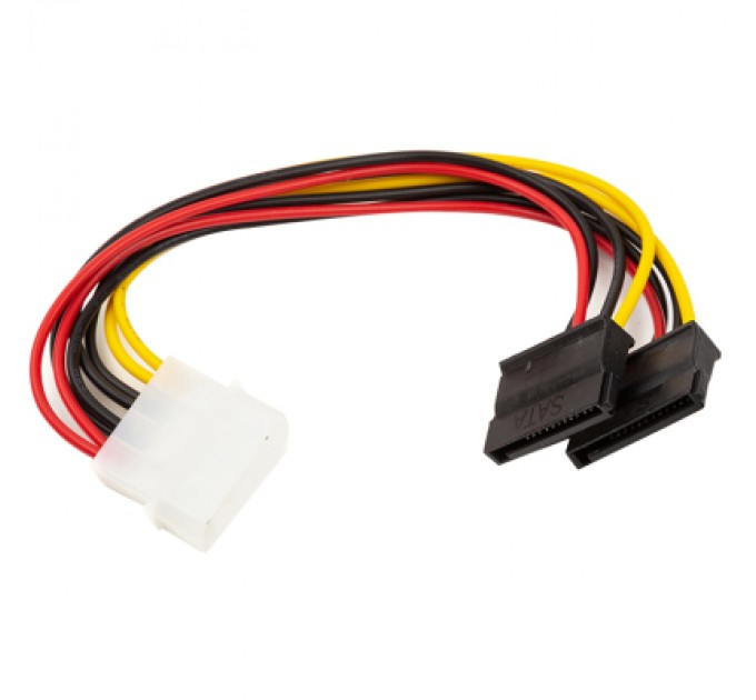 PowerPlant Перехідник Power Molex to 2 SATA 0.15m PowerPlant (CA913060)