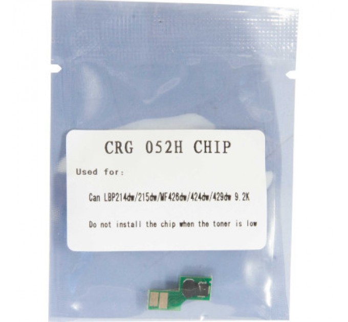 WWM Чип для картриджа Canon 052H Black 9K WWM (JYD-Can052H)