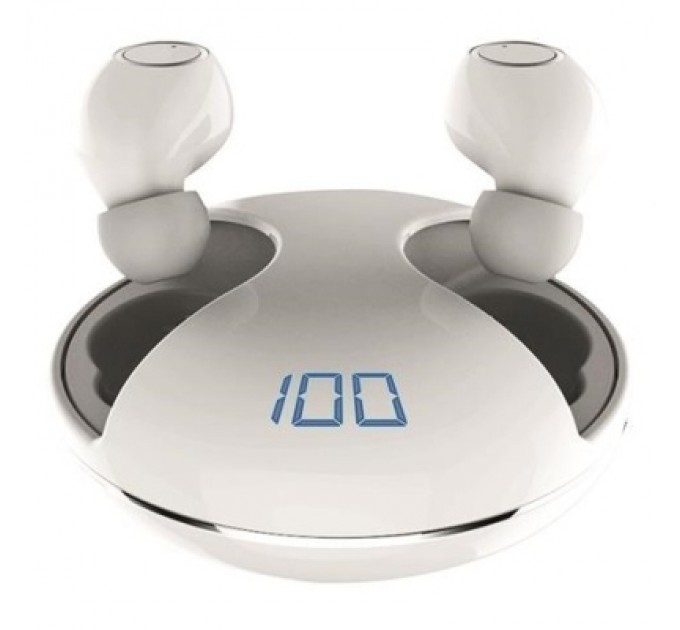 2E Навушники 2E RainDrops Х True Wireless Waterproof Mic White (2E-EBTWRDXWH)