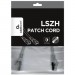 Cablexpert Патч-корд 0.5м S/FTP Cat 6A CU LSZH grey Cablexpert (PP6A-LSZHCU-0.5M)
