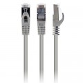 Cablexpert Патч-корд 0.5м S/FTP Cat 6A CU LSZH grey Cablexpert (PP6A-LSZHCU-0.5M)