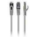 Cablexpert Патч-корд 1м S/FTP Cat 6A CU LSZH grey Cablexpert (PP6A-LSZHCU-1M)