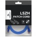 Cablexpert Патч-корд 0.5м S/FTP Cat 6A CU LSZH blue Cablexpert (PP6A-LSZHCU-B-0.5M)