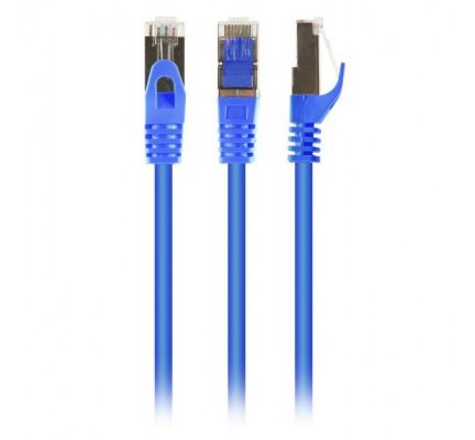 Cablexpert Патч-корд 1.5м S/FTP Cat 6A CU LSZH blue Cablexpert (PP6A-LSZHCU-B-1.5M)