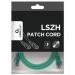 Cablexpert Патч-корд 0.25м S/FTP Cat 6A CU LSZH green Cablexpert (PP6A-LSZHCU-G-0.25M)