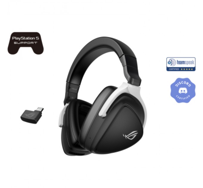 ASUS Навушники ASUS ROG Delta S Wireless Black/White (90YH03IW-B3UA00)