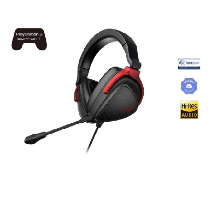 ASUS Навушники ASUS ROG Delta S Core 3,5мм Black/Red (90YH03JC-B1UA00)