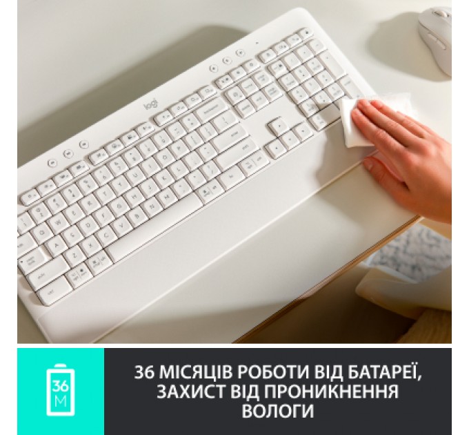 Logitech Клавіатура Logitech Signature K650 USB/Bluetooth UA Graphite (920-010945)