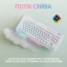 Logitech Клавіатура Logitech G713 Aurora Gaming GX Brown USB UA Off-White (920-010422)