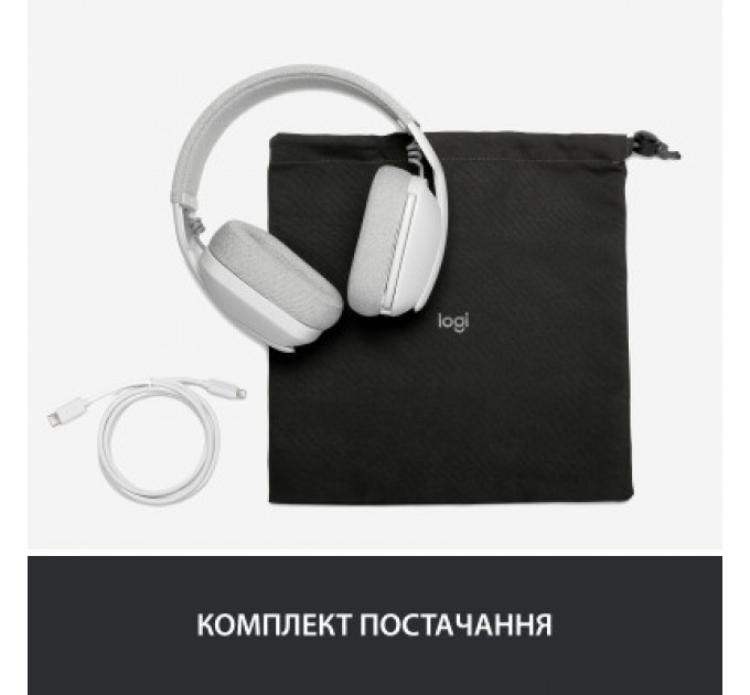 Logitech Навушники Logitech Zone Vibe 100 Wireless Off-White (981-001219)