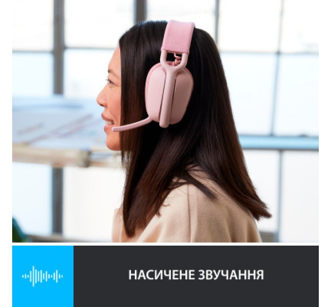 Logitech Навушники Logitech Zone Vibe 100 Wireless Rose (981-001224)