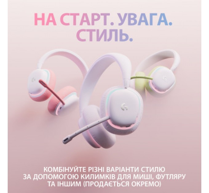 Logitech Навушники Logitech G735 Wireless Gaming Headset Off-White (981-001083)