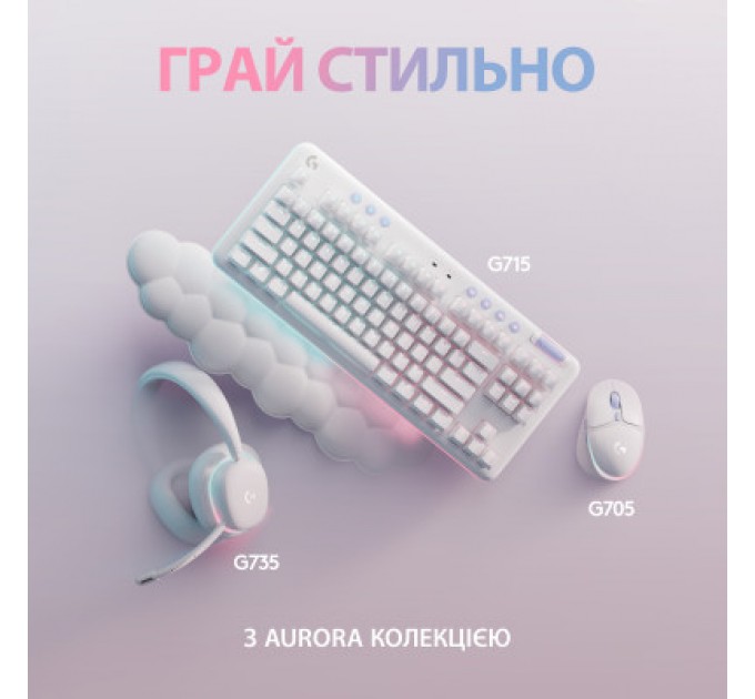 Logitech Навушники Logitech G735 Wireless Gaming Headset Off-White (981-001083)