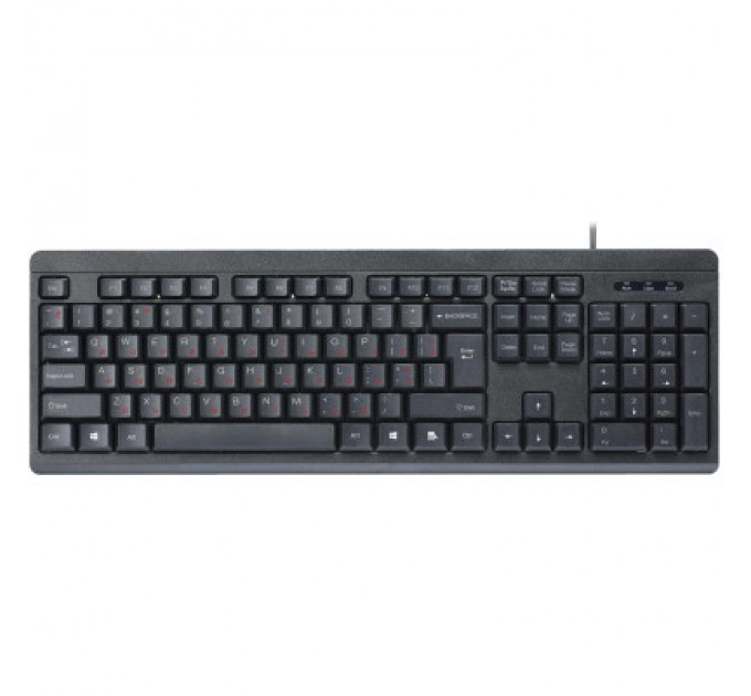 Maxxter Клавіатура Maxxter KB-112-U USB Black (KB-112-U)