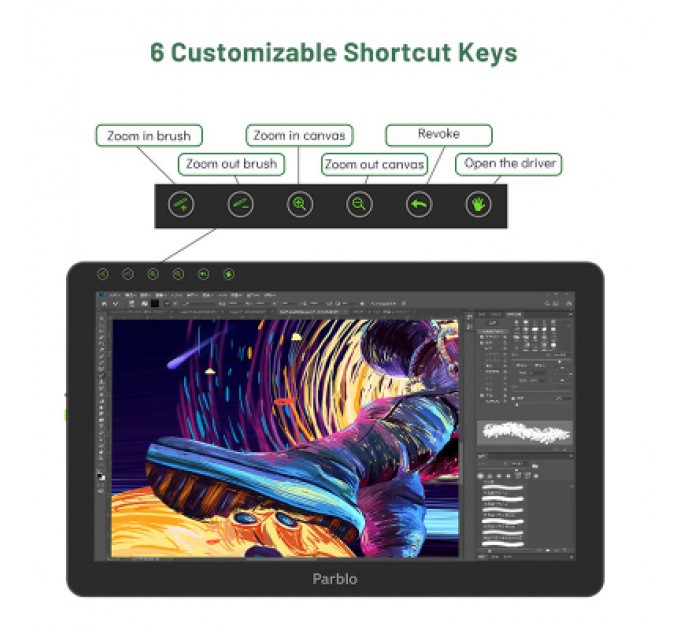 Parblo Планшет-монітор Parblo Coast 16 Pro (COAST16PRO)
