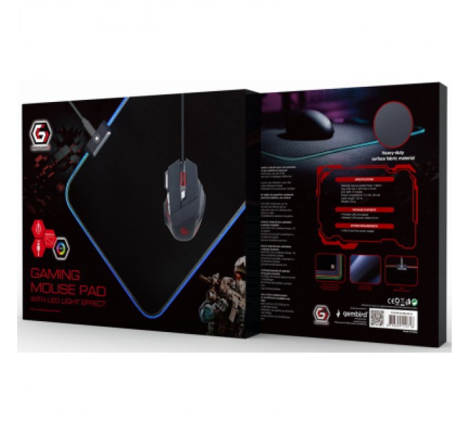 Gembird Килимок для мишки Gembird MP-GAMELED-M