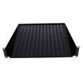 Eserver Полка 19" Eserver 2U глуб. 400 мм. консольная (PK-2U-400-B)