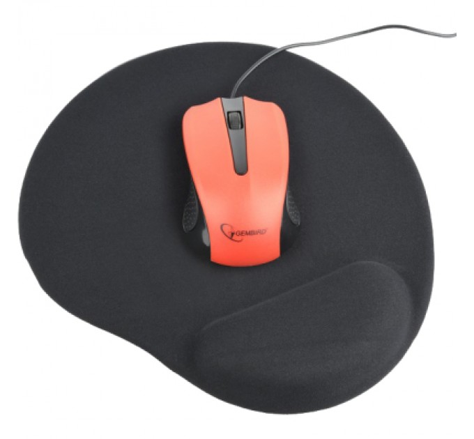 Gembird Килимок для мишки Gembird MP-GEL-BK