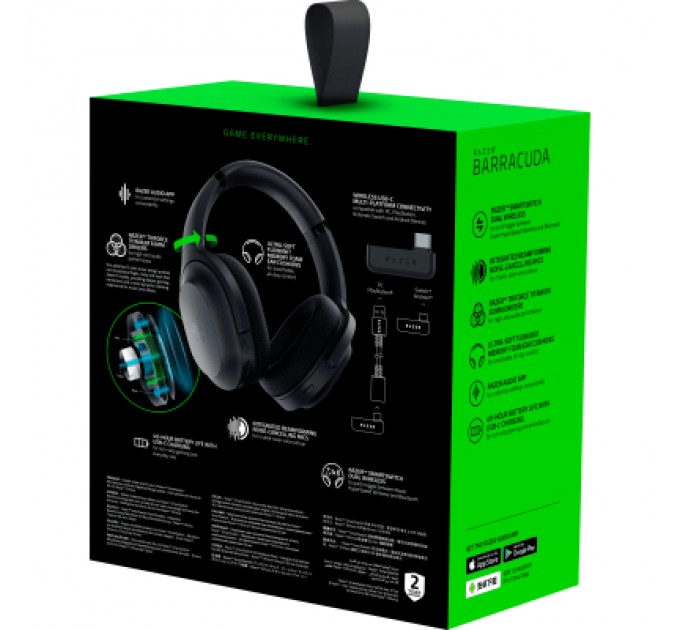 Razer Навушники Razer Barracuda Black (RZ04-03790100-R3M1)