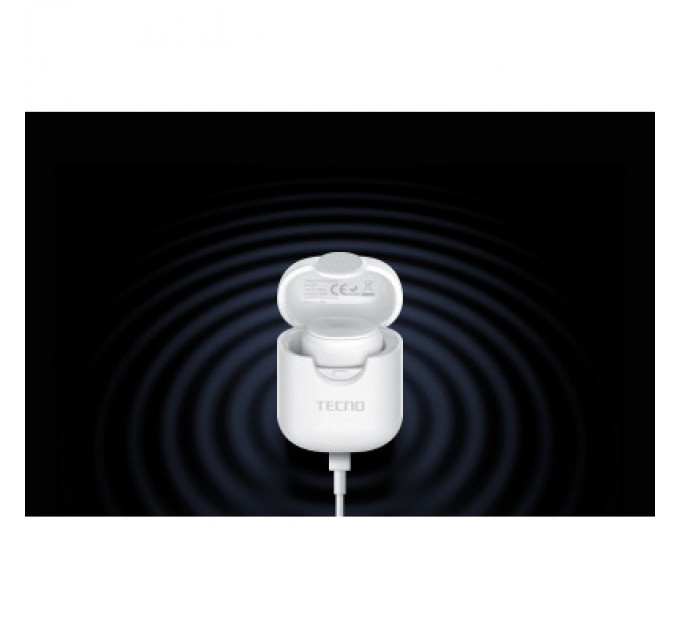Tecno Навушники Tecno Minipods M1 Mono White (4895180759475)