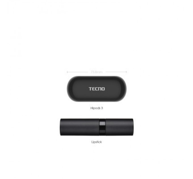 Tecno Навушники Tecno Hipods H3 Black (4895180768019)