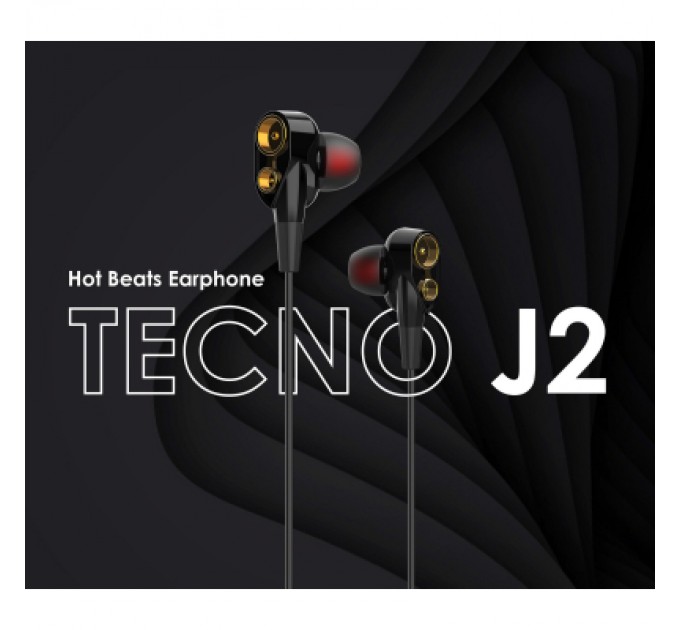 Tecno Навушники Tecno Hot beats J2 (4895180748967)