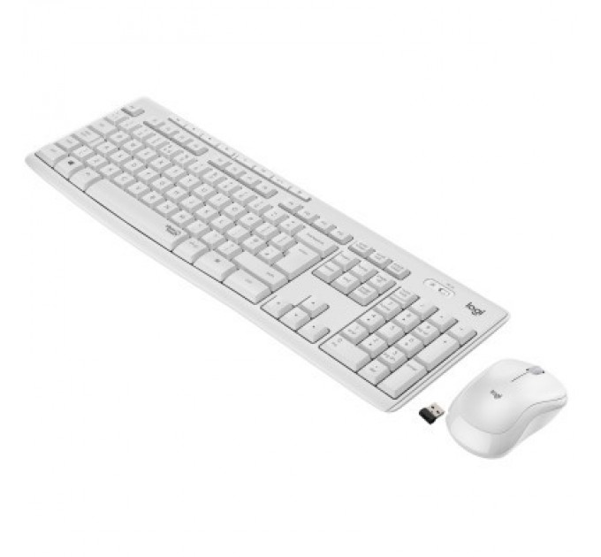 Logitech Комплект Logitech MK295 Silent UA Off-White (920-009824)