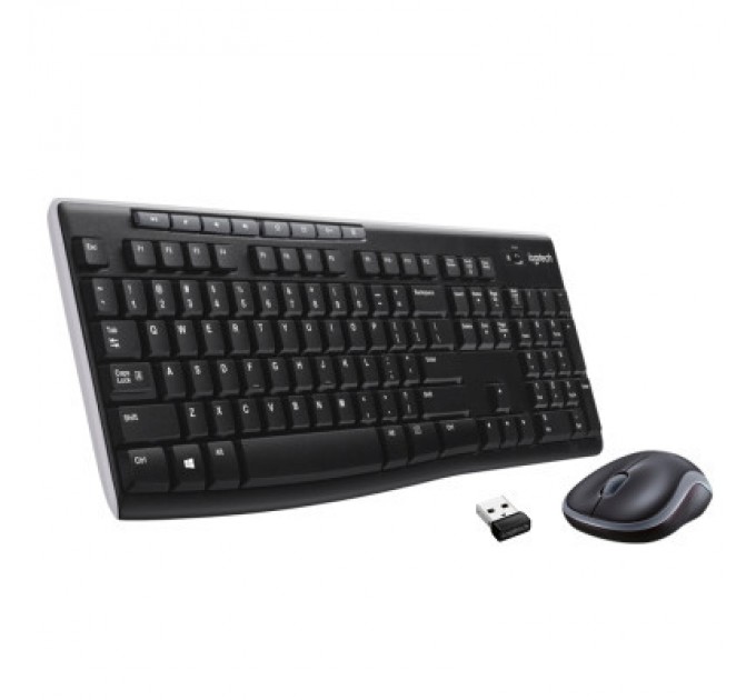 Logitech Комплект Logitech MK270 Wireless UA Black (920-004508)