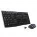 Logitech Комплект Logitech MK270 Wireless UA Black (920-004508)