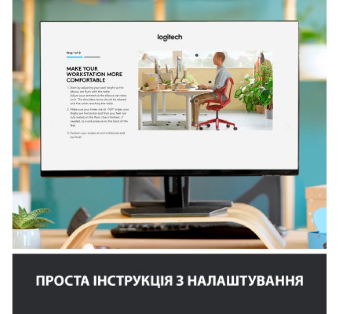 Logitech Клавіатура Logitech ERGO K860 Bluetooth/Wireless UA Black (920-010108)