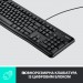 Logitech Комплект Logitech MK120 USB UA Black (920-002563)