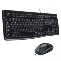 Logitech Комплект Logitech MK120 USB UA Black (920-002563)