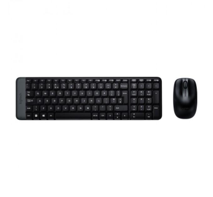 Logitech Комплект Logitech MK220 Wireless UA Black (920-003168)