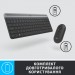Logitech Комплект Logitech MK470 Slim Wireless UA Graphite (920-009204)