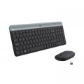 Logitech Комплект Logitech MK470 Slim Wireless UA Graphite (920-009204)