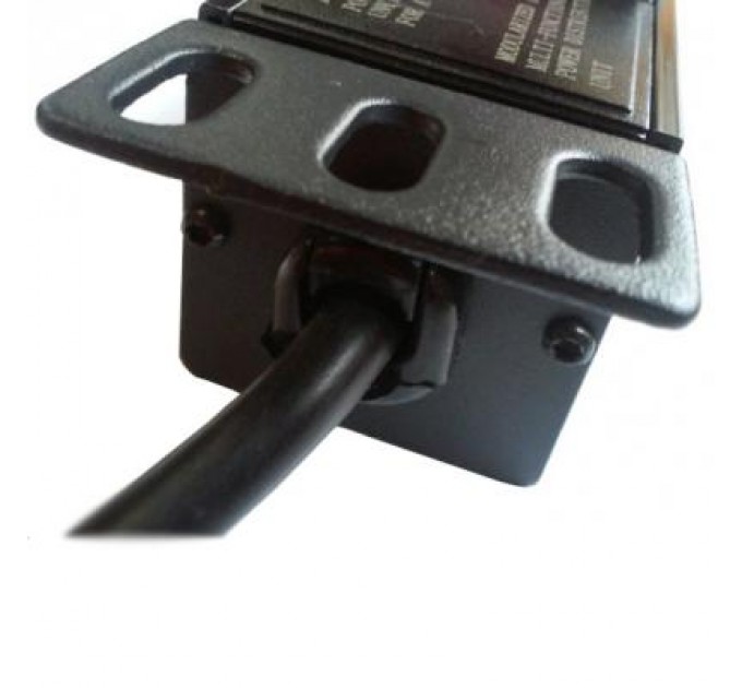 Hypernet Силовий блок Hypernet 19" 8 розеток, кабель 1.8m алюм. корпус с выключателем (SPP8)