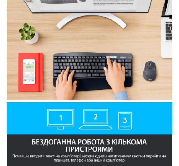Logitech Комплект Logitech MK850 Performance Wireless UA (920-008226)