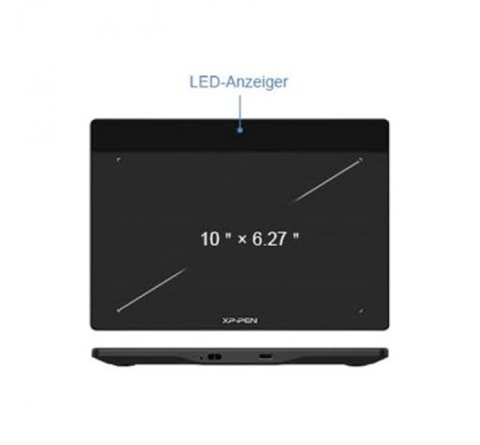 XP-Pen Графічний планшет XP-Pen Deco Fun Black (Deco Fun L_BK)