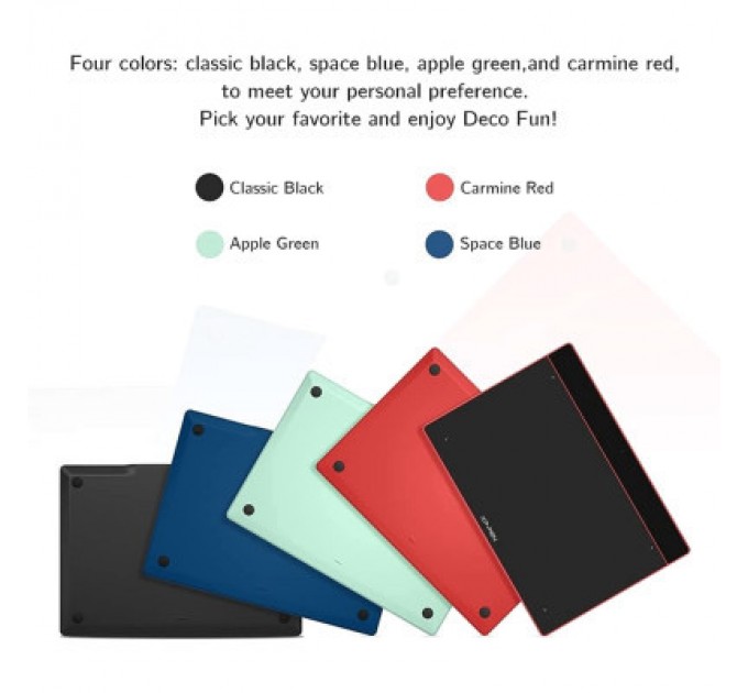 XP-Pen Графічний планшет XP-Pen Deco Fun S Black (Deco Fun S_BK)