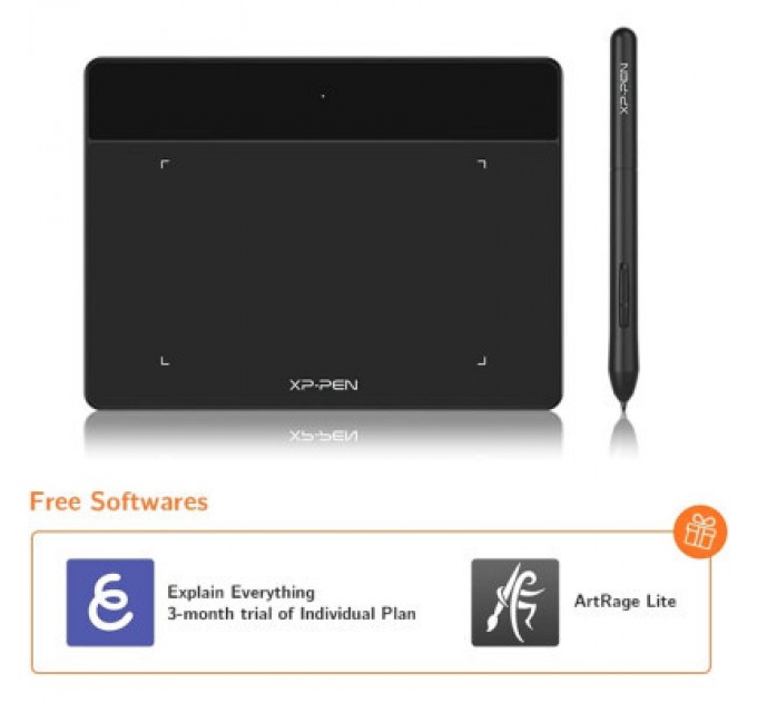 XP-Pen Графічний планшет XP-Pen Deco Fun XS Pink (Deco Fun XS_R)