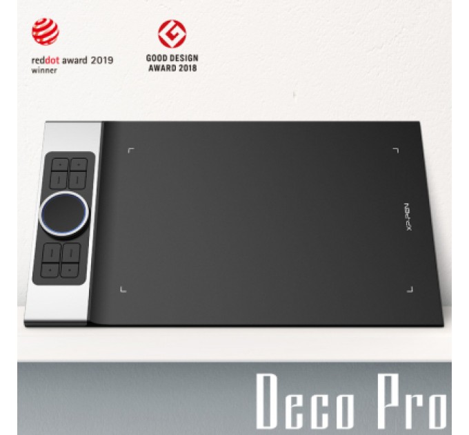 XP-Pen Графічний планшет XP-Pen Deco Pro Black (Deco Pro M)