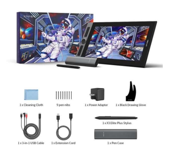 XP-Pen Планшет-монітор XP-Pen Artist Pro 16 Black (Artist Pro 16_JP)