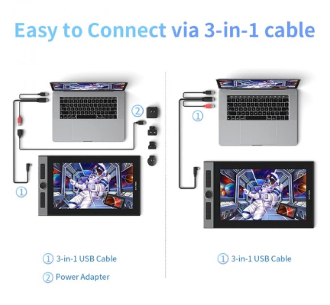 XP-Pen Планшет-монітор XP-Pen Artist Pro 16 Black (Artist Pro 16_JP)