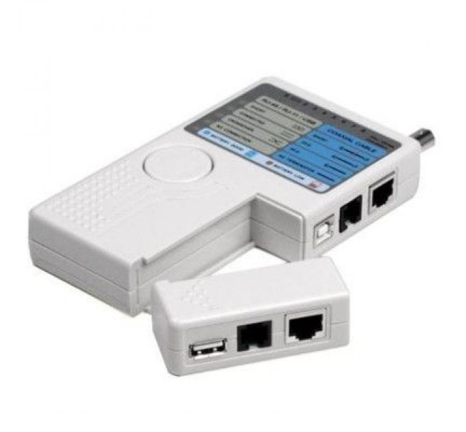 Eserver Тестер кабельний RJ-45, RJ-12, BNC, USB Eserver (WT-4065)