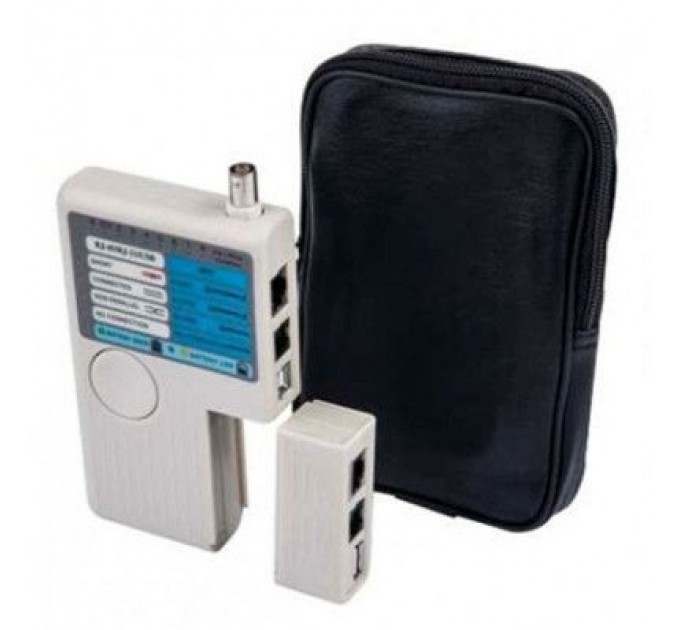 Eserver Тестер кабельний RJ-45, RJ-12, BNC, USB Eserver (WT-4065)