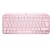 Logitech Клавіатура Logitech MX Keys Mini Wireless Illuminated UA Rose (920-010500)