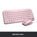 Logitech Клавіатура Logitech MX Keys Mini Wireless Illuminated UA Rose (920-010500)